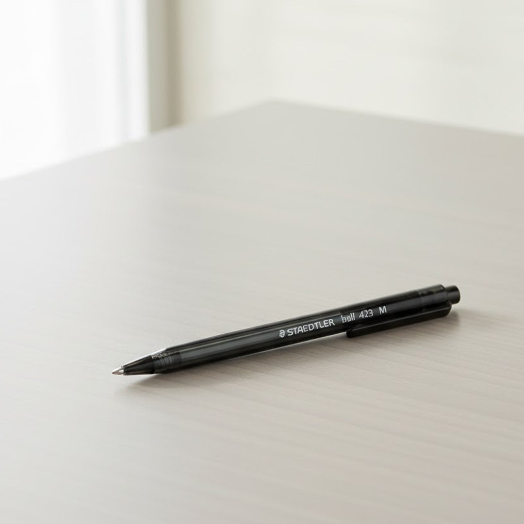 Staedtler Ball Medium Black Retractable Ballpoint Pen Set