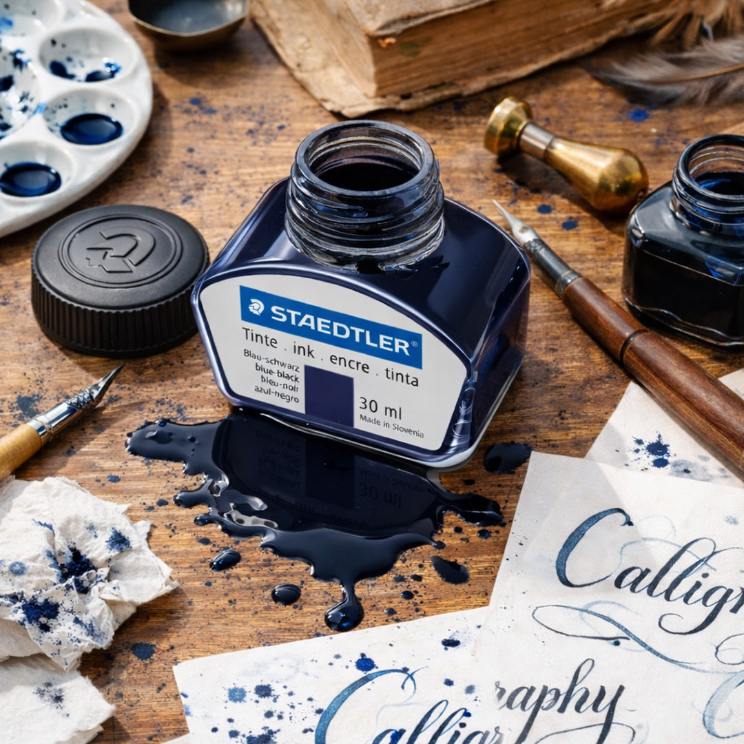 Staedtler Blue-Black Ink Bottle