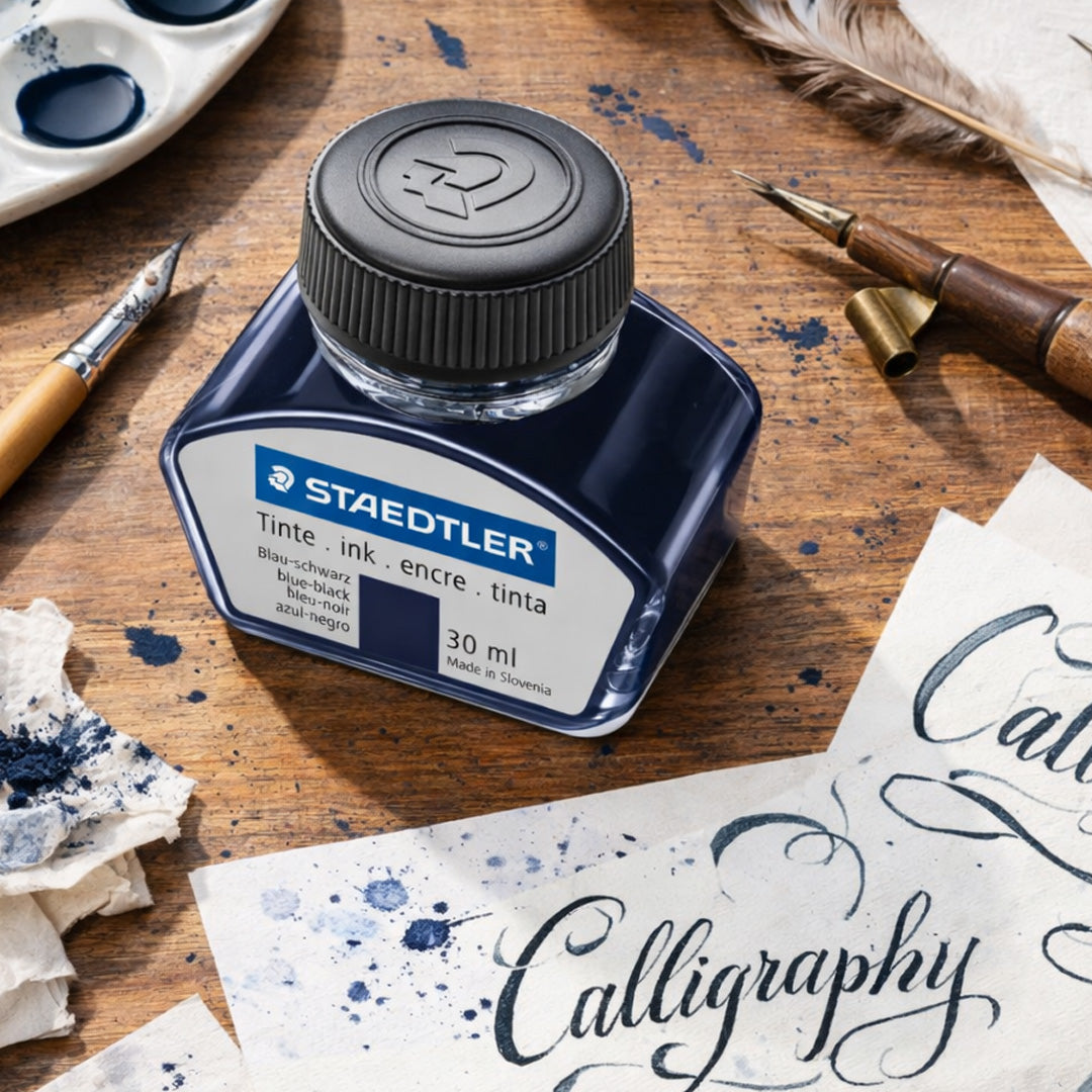 Staedtler Blue-Black Ink Bottle