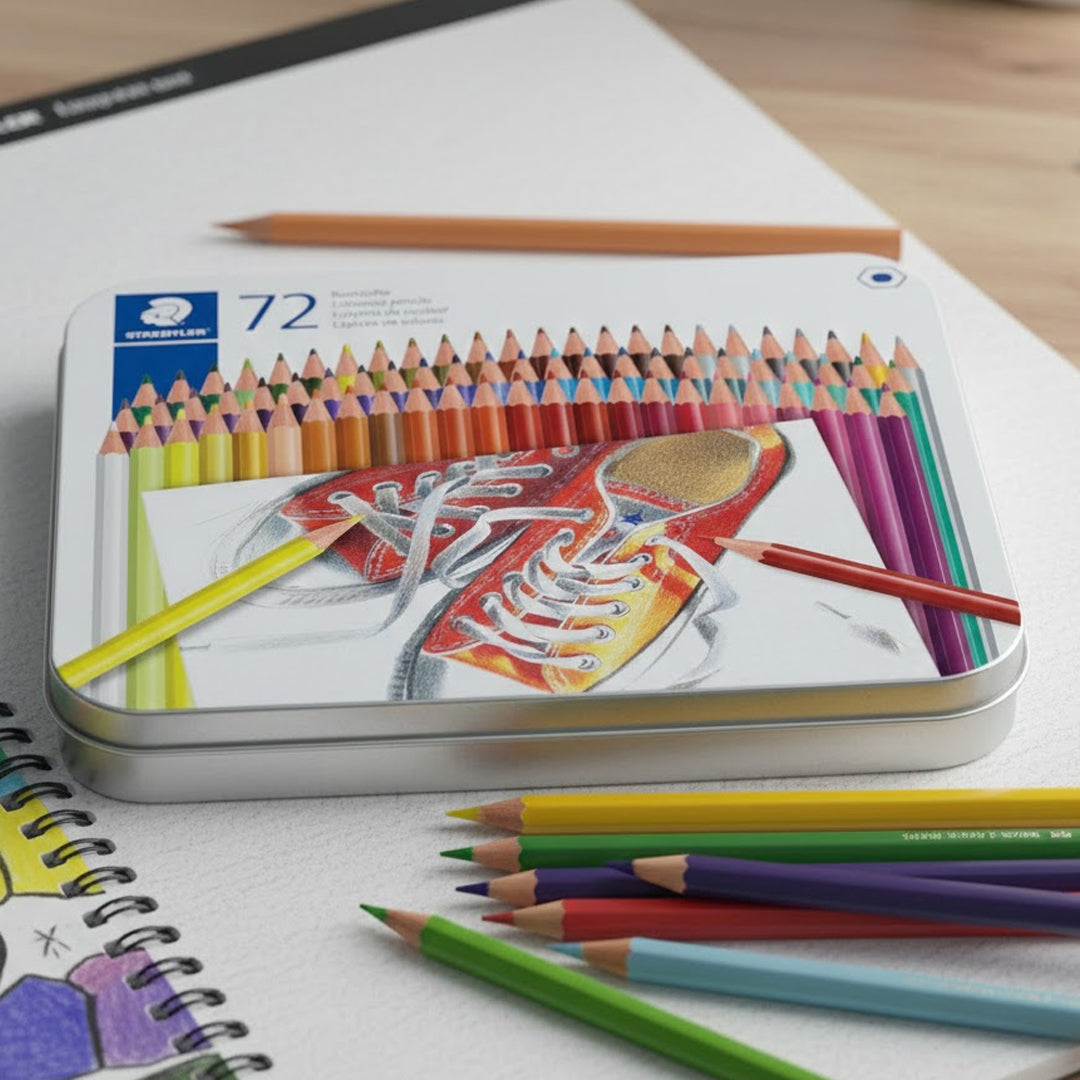 Staedtler Coloured Pencil with Metal Box