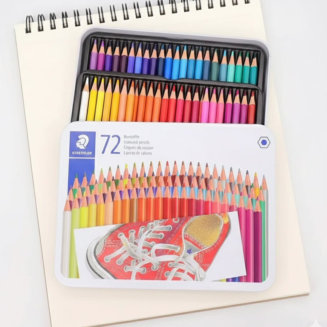 Staedtler Coloured Pencil with Metal Box