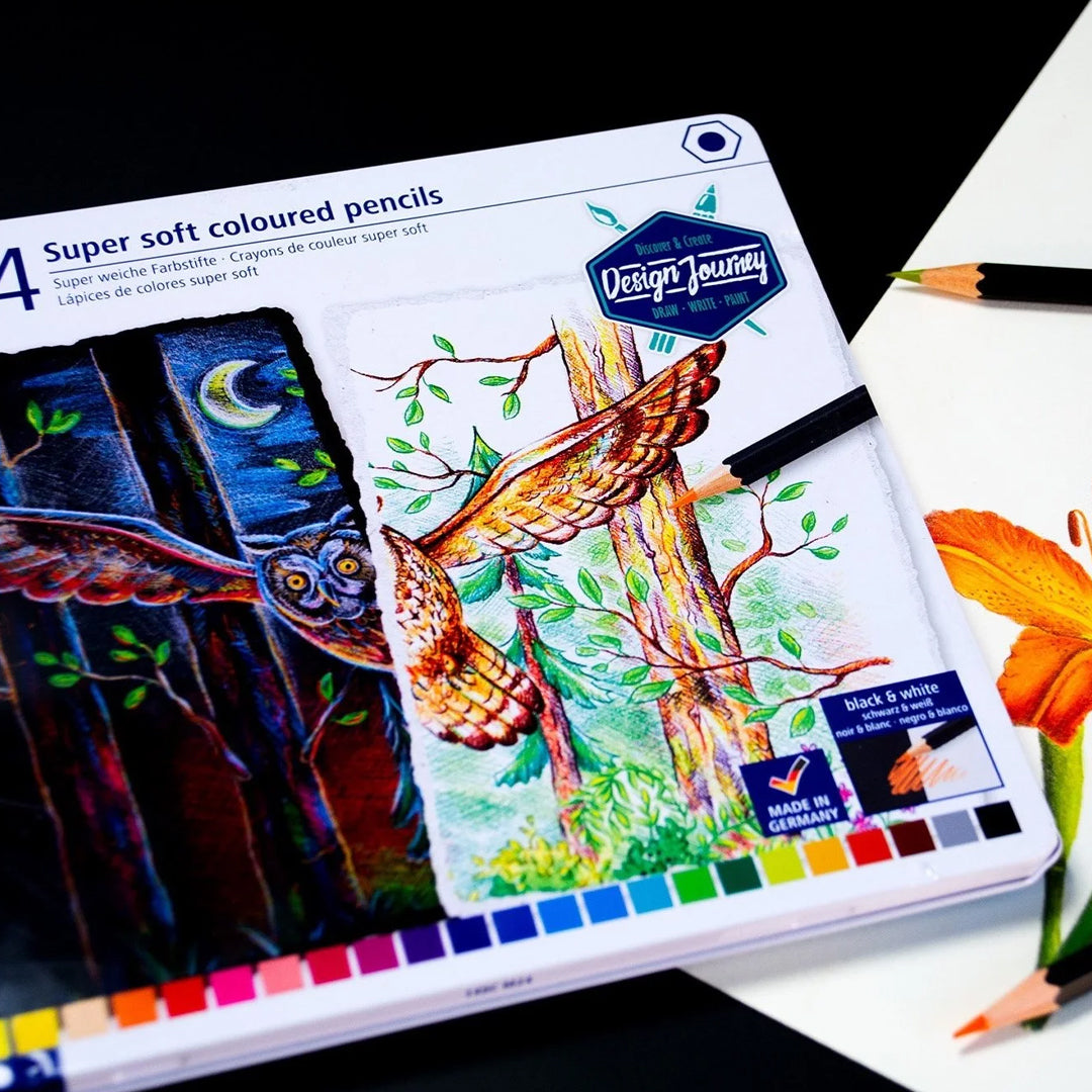 Staedtler Design Journey Super Soft Coloured Pencils