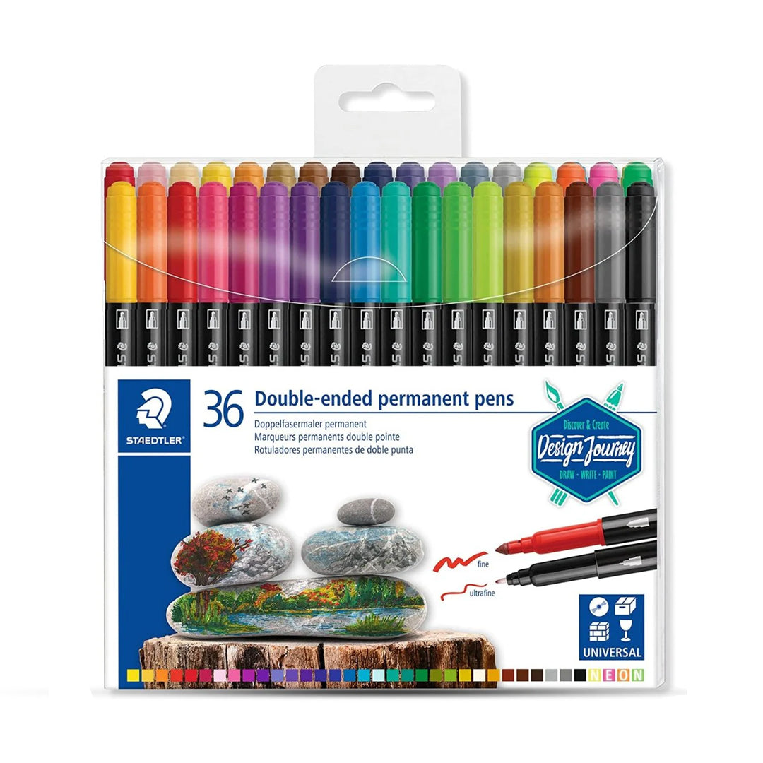 Staedtler Double Ended Permanent Pens