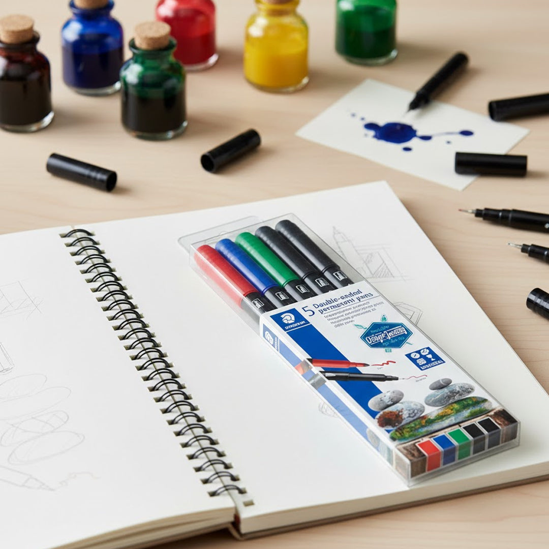 Staedtler Double Ended Permanent Pens