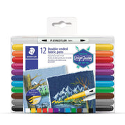 Staedtler Double ended Fabric Pens Set