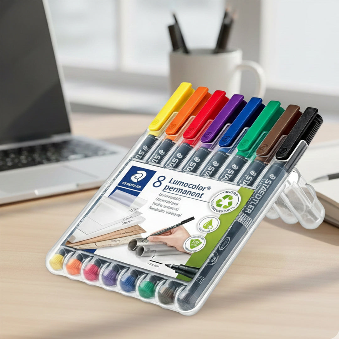 Staedtler 0.6mm Lumocolor Permanent Markers Sets