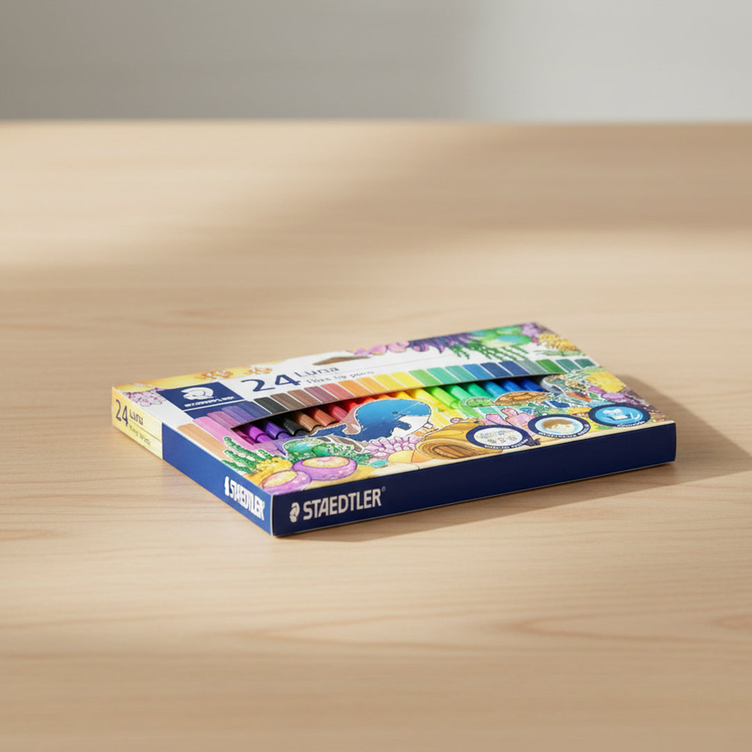 Staedtler Luna Fibre Tip Pens