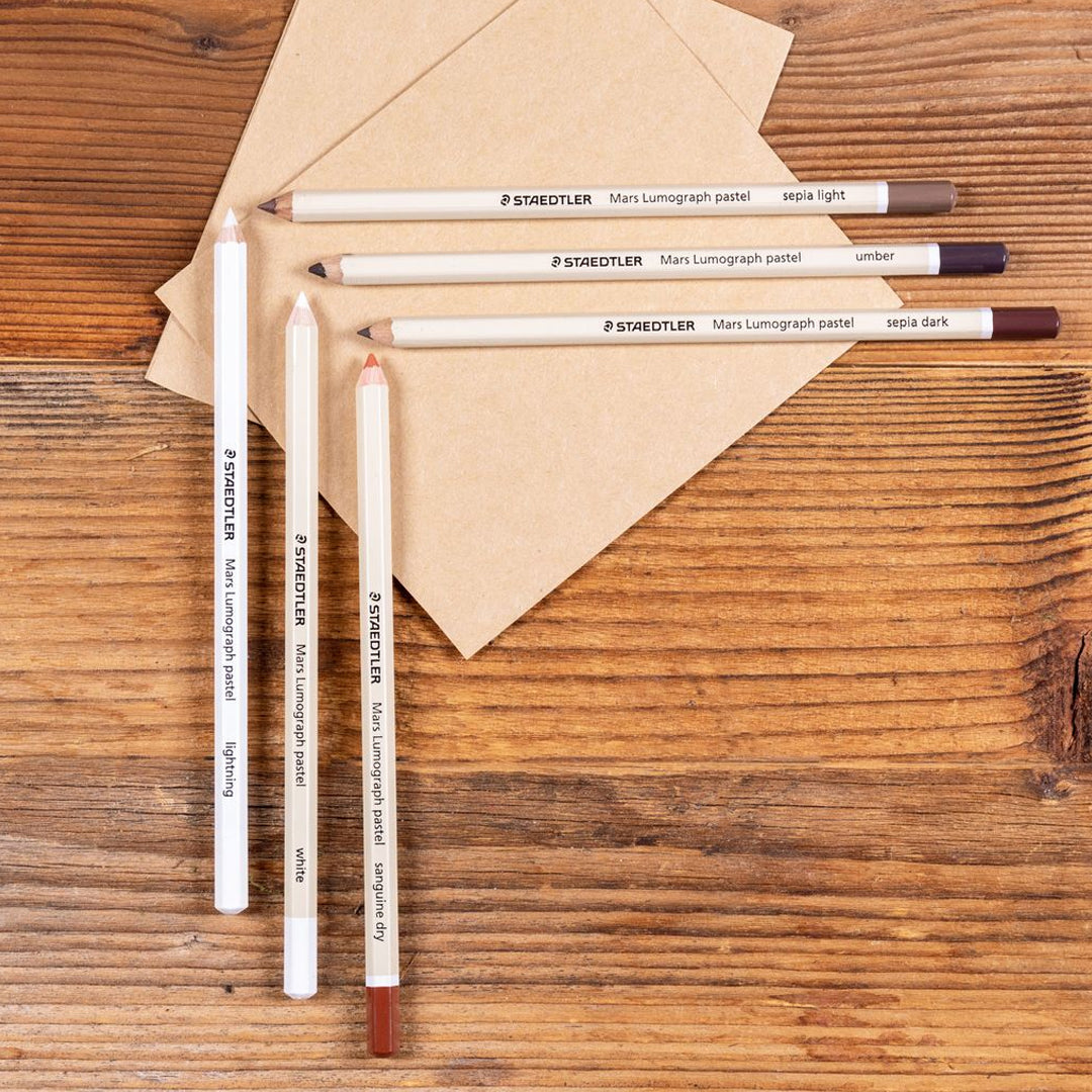 Staedtler Mars Lumograph Pastel Pencils Set