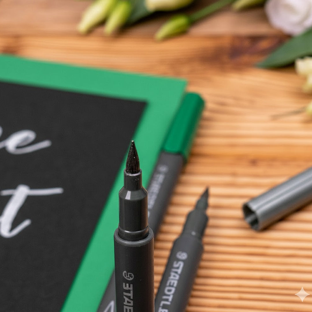 Staedtler Metallic Brush Pen Assorted Colors