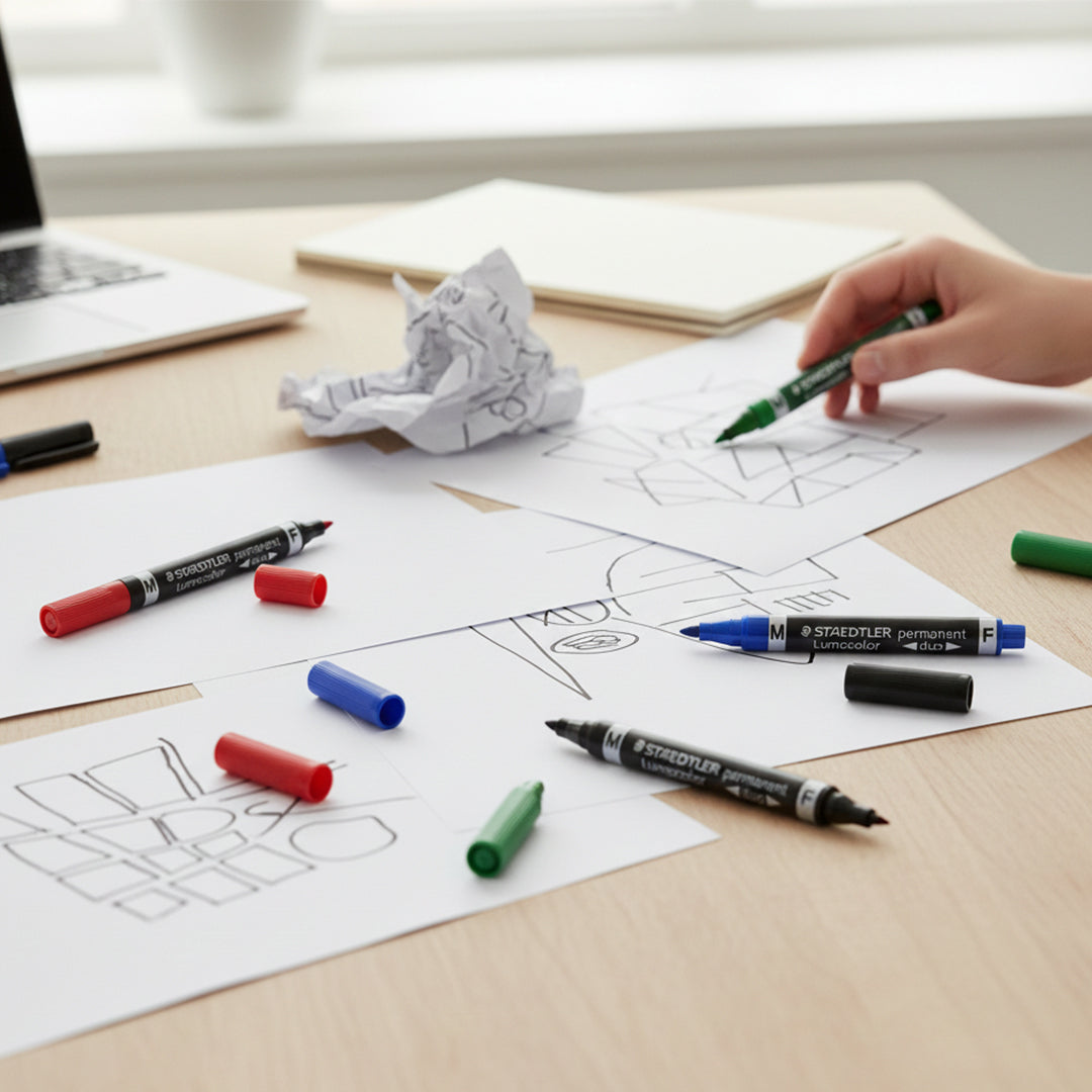 Staedtler Text marker Lumocolour Duo Permanent Marker