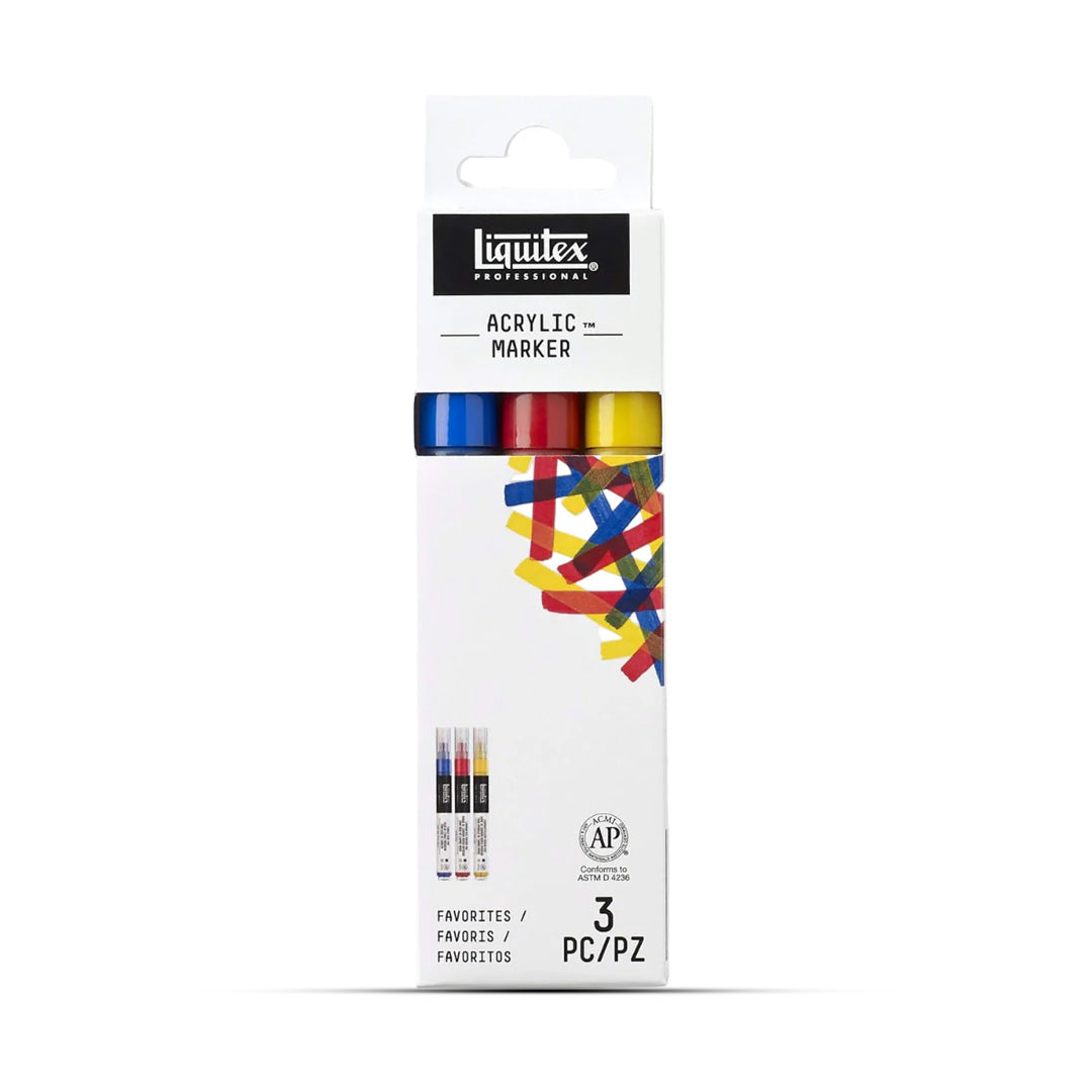 Liquitex Professional Acrylic Marker - Pack of 3