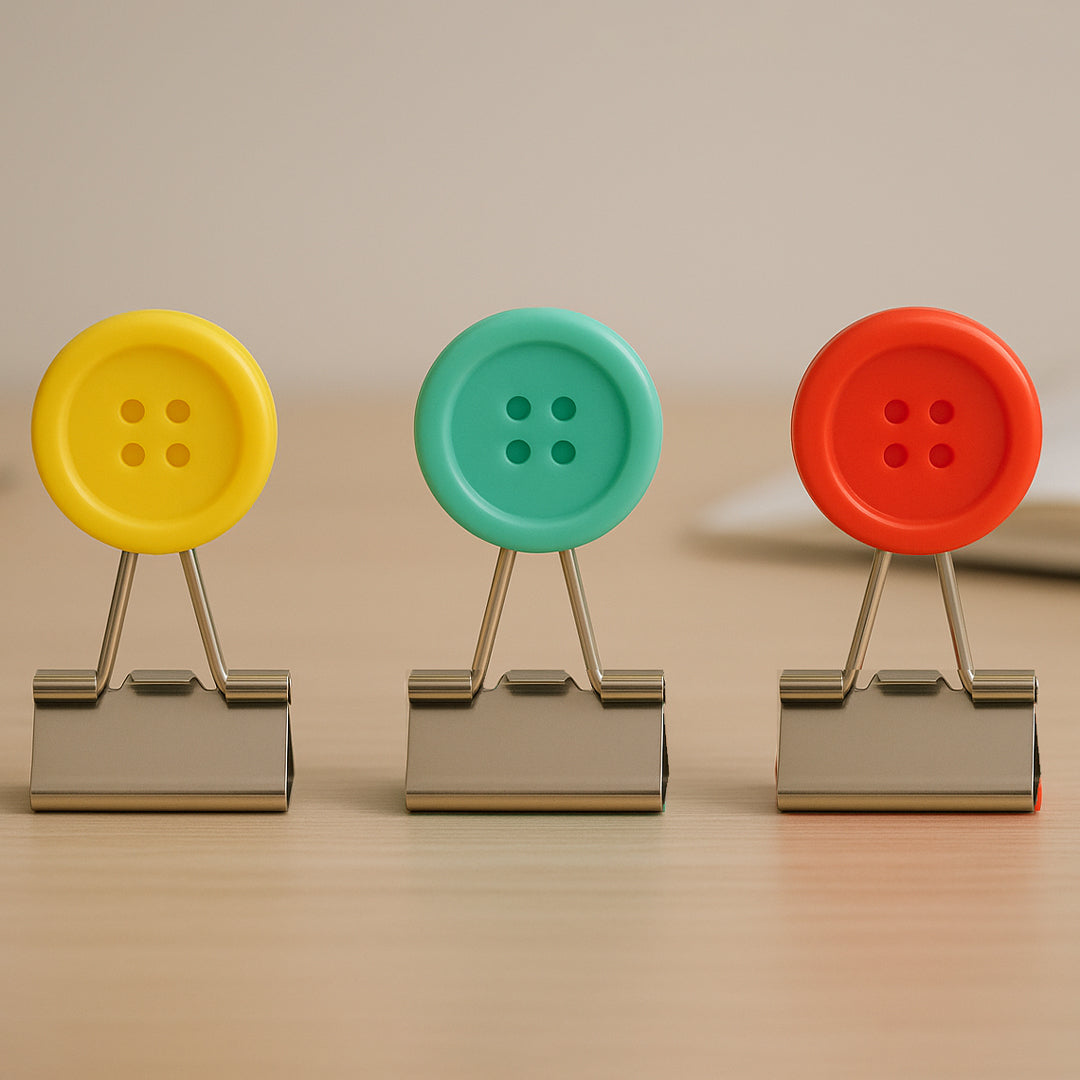 Sun Star Button Icon Clips