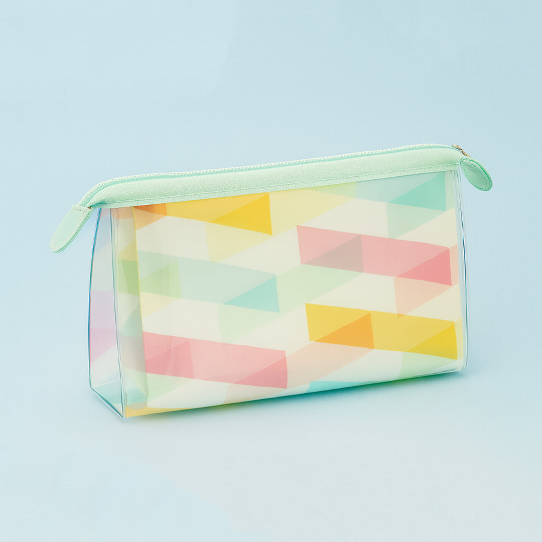 Sun Star Clear Colorful Pencil Pouch