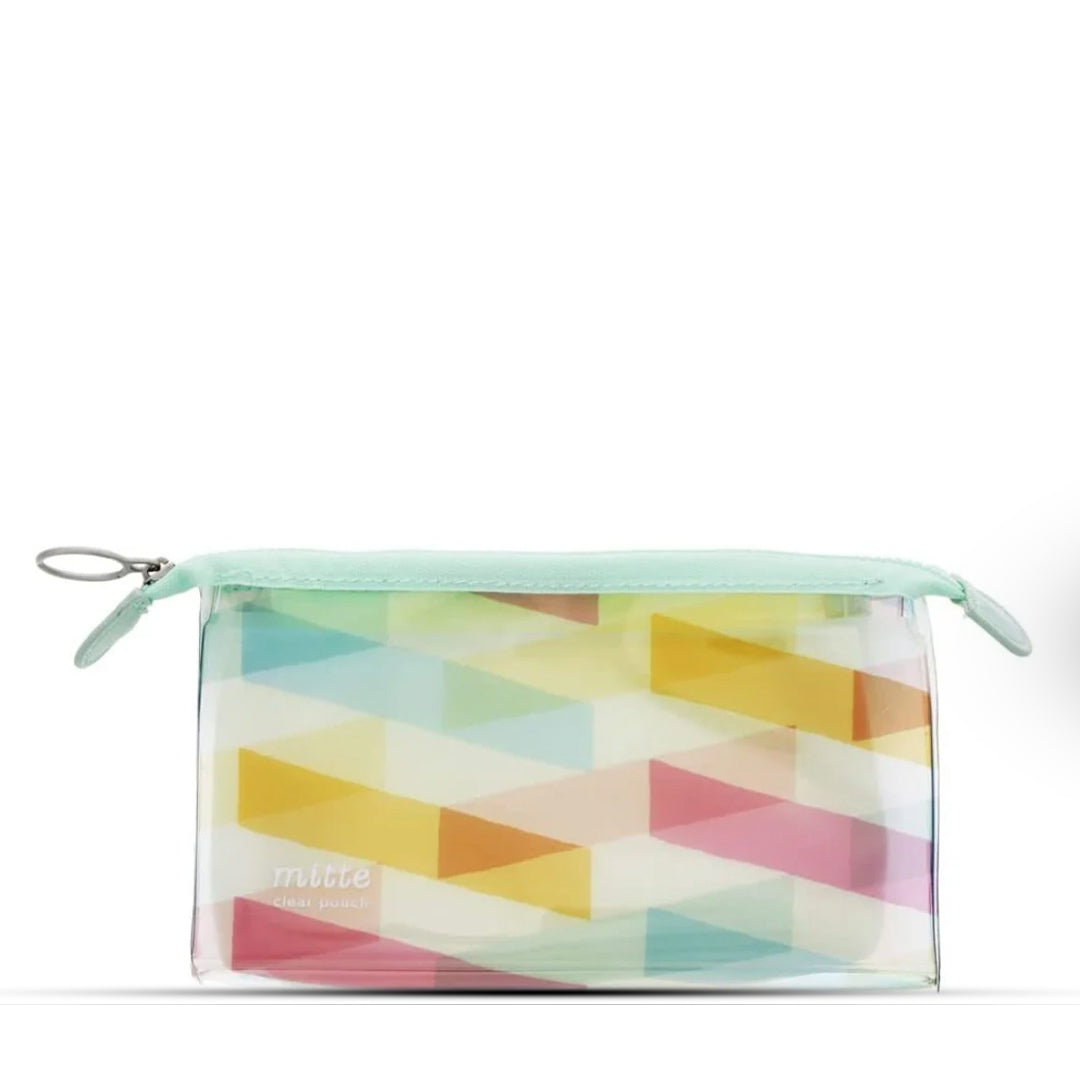 Sun Star Clear Colorful Pencil Pouch