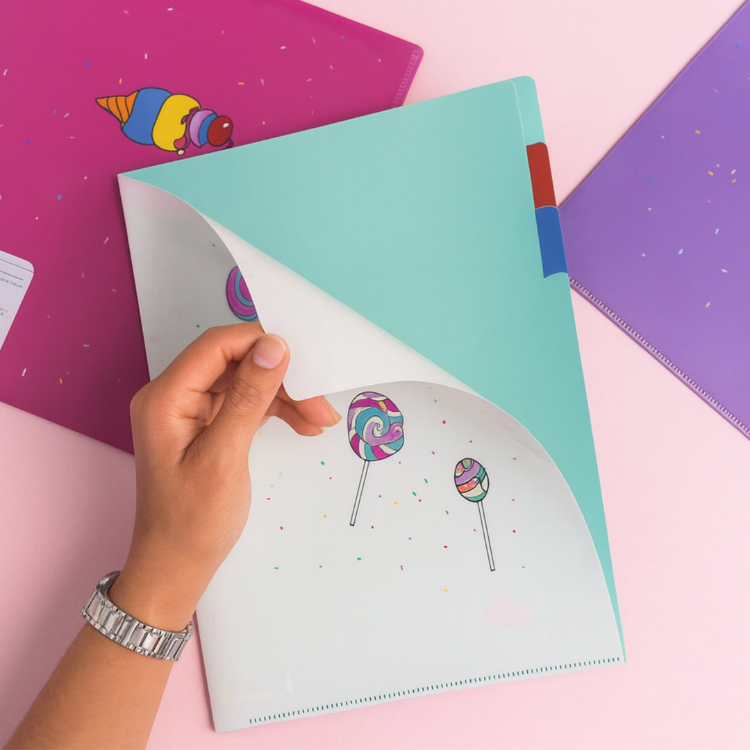 Sun Star Clear File A53P Party Time