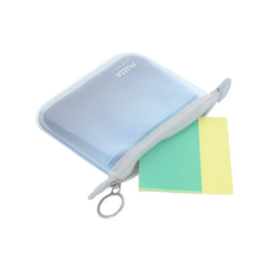 Sun Star Clear Mini Flat Mitte Pouch