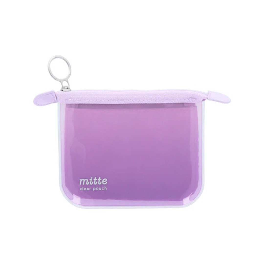 Sun Star Clear Mini Flat Mitte Pouch