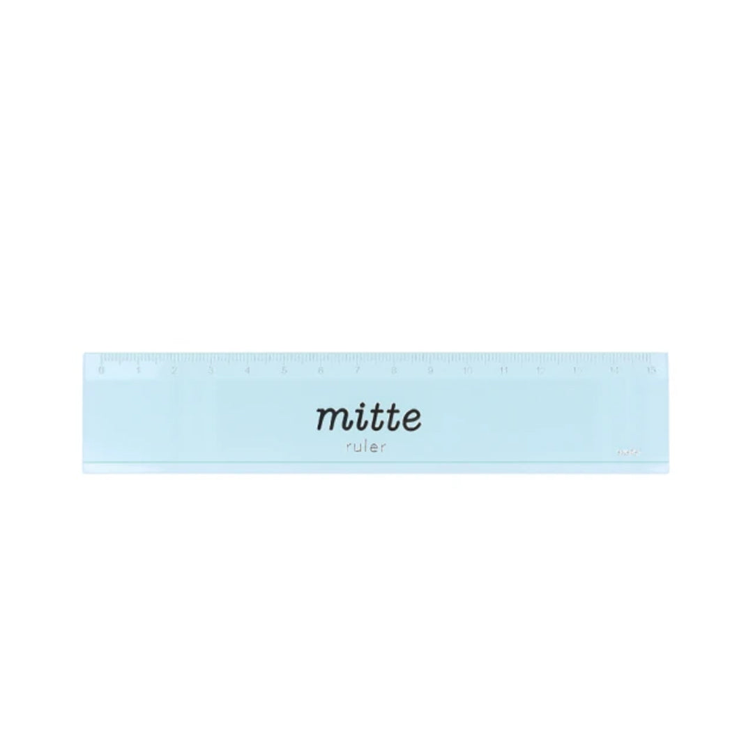 Sun Star Clear Mitte 15cm Ruler