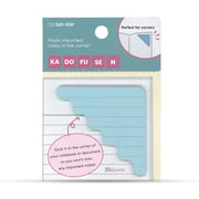 Sun Star Corner Sticky Notes