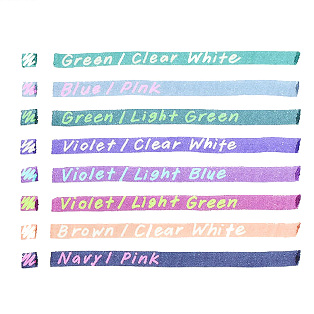 Sun Star Decot Double-ended Marker Color-changing Highlighter Pen