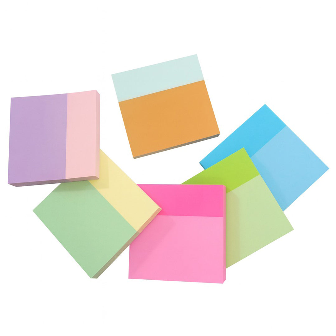 Sun Star Double Color Sticky Notes