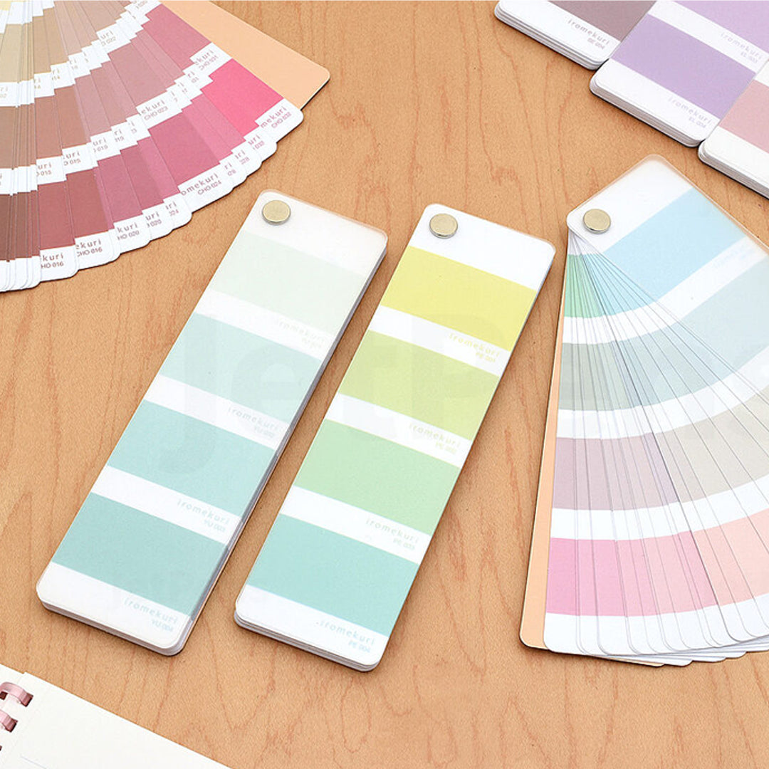 Sun Star Iromekuri Seal Color Swatches