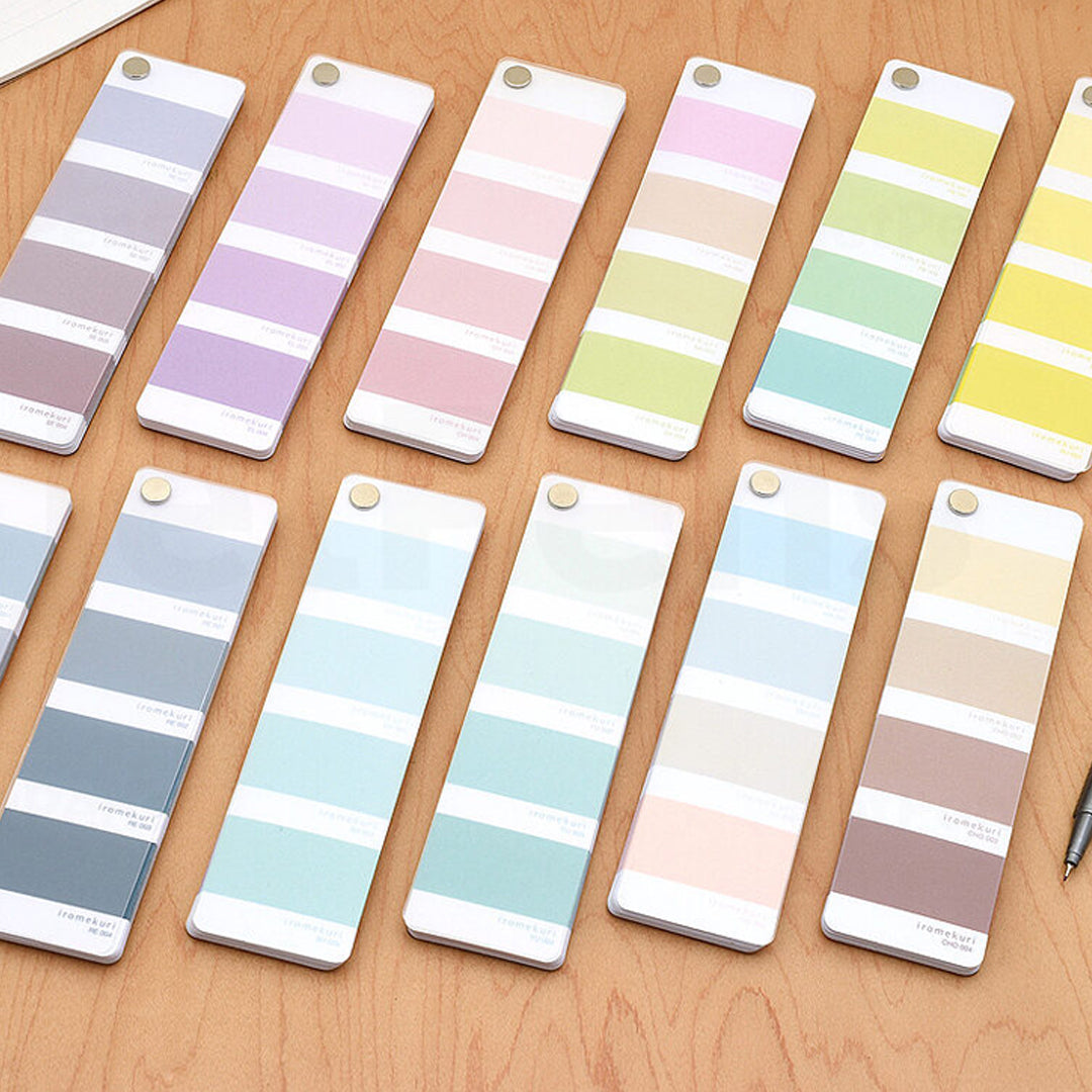 Sun Star Iromekuri Seal Color Swatches