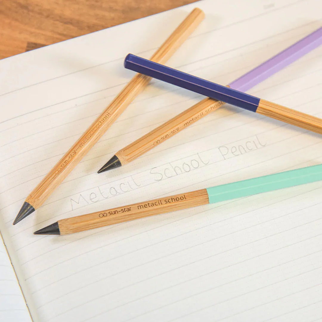 Sun Star Stationery Metacil School Bamboo Axis Non-Sharpening Pencil