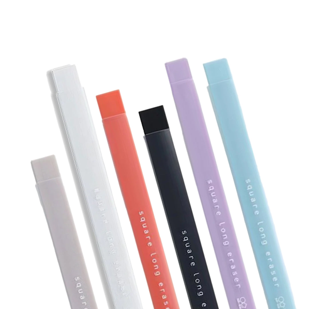 Sun Star Square Long Eraser