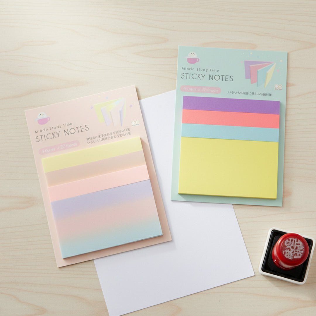 Sun Star Sticky Notes Miorin Study Time