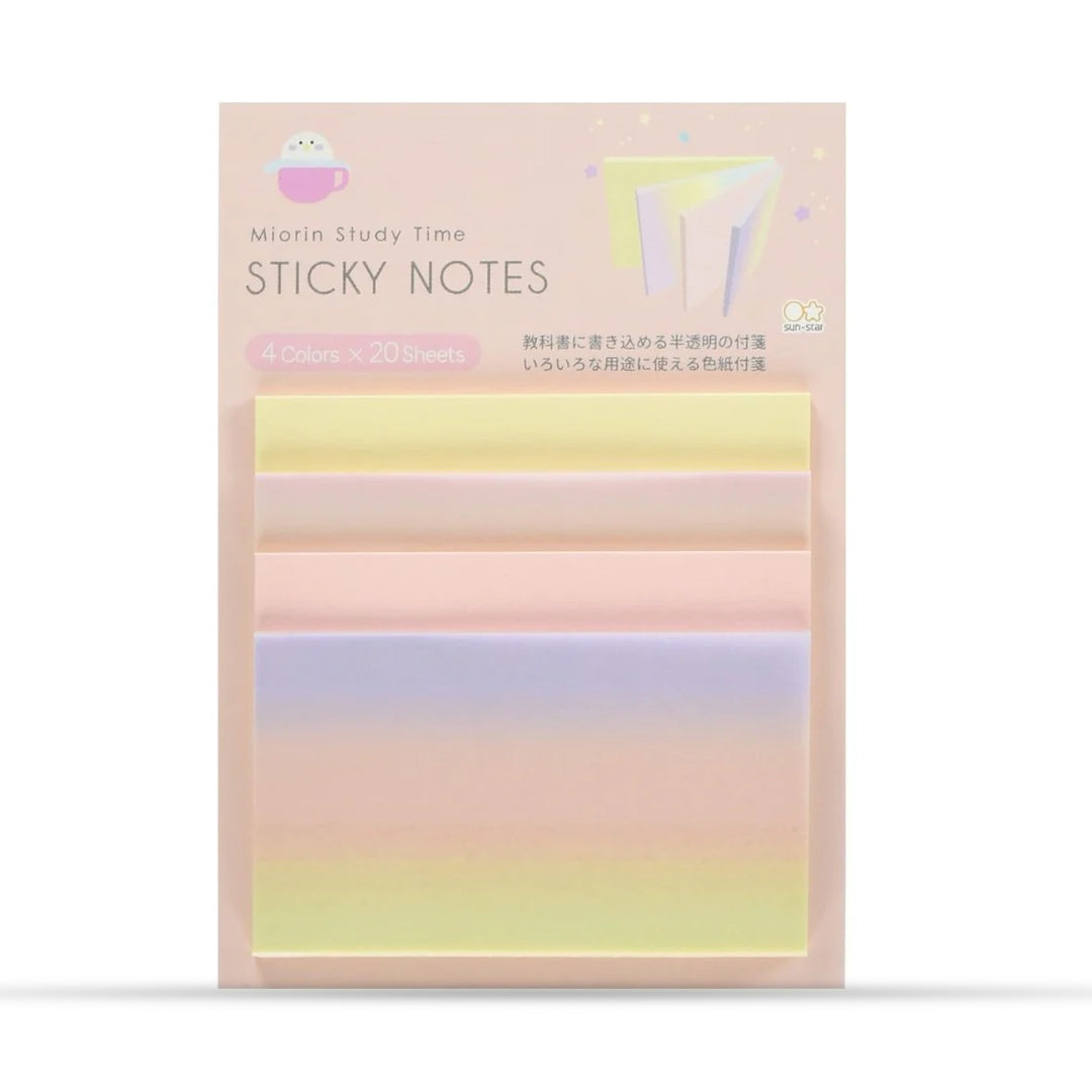 Sun Star Sticky Notes Miorin Study Time