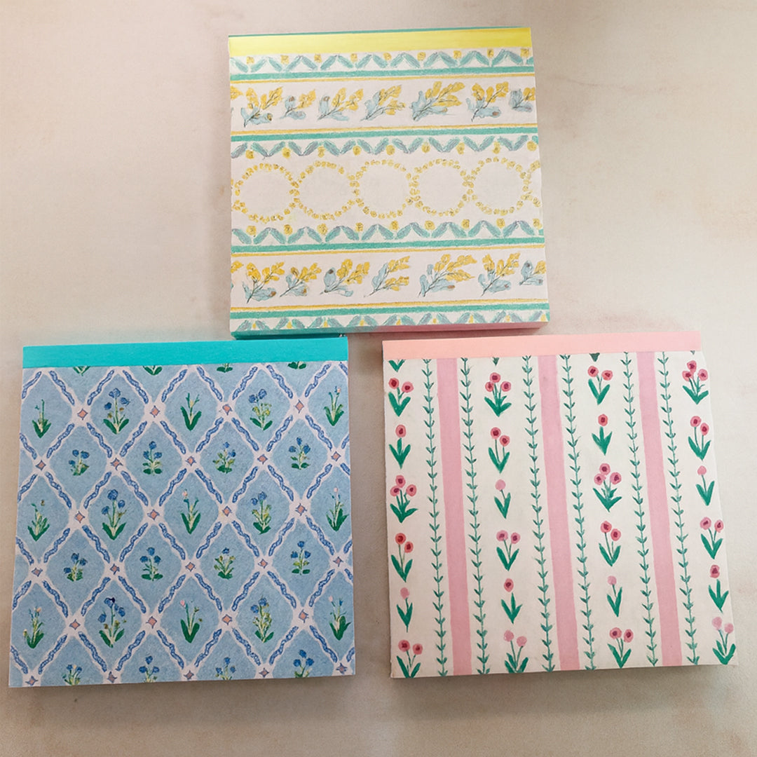 Sun Star Sunny Spring Day Square Memo Pad