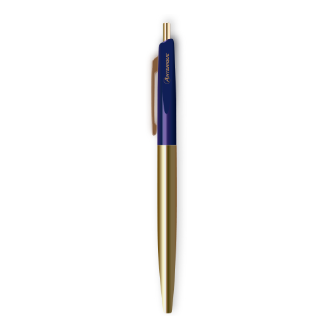 Anterique Brass Oil-based Ballpoint Pen 0.5 - SCOOBOO - BP2-FG - Ball Pen