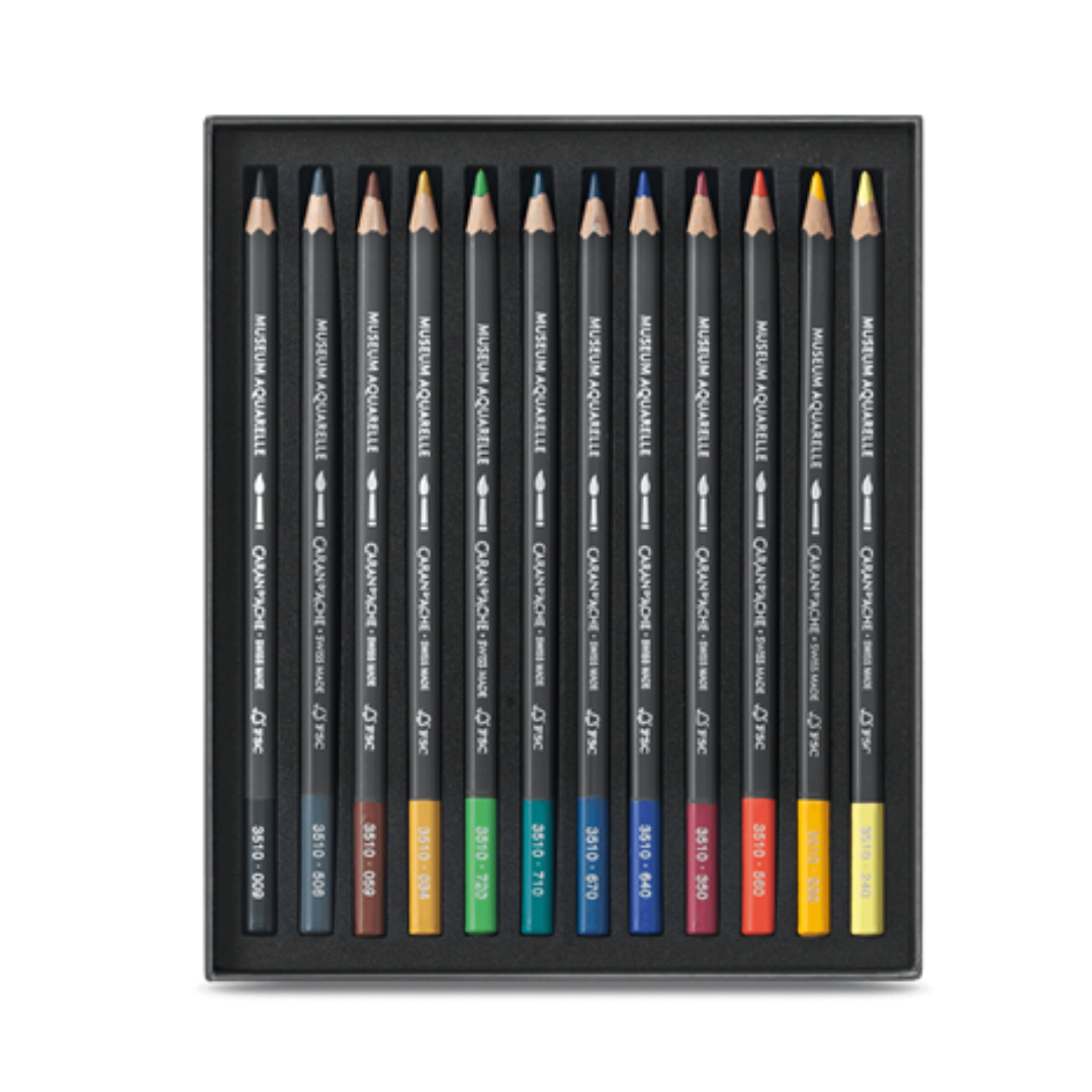 Caran d'ache Museum Aquarelle Standard Color Pencil Set