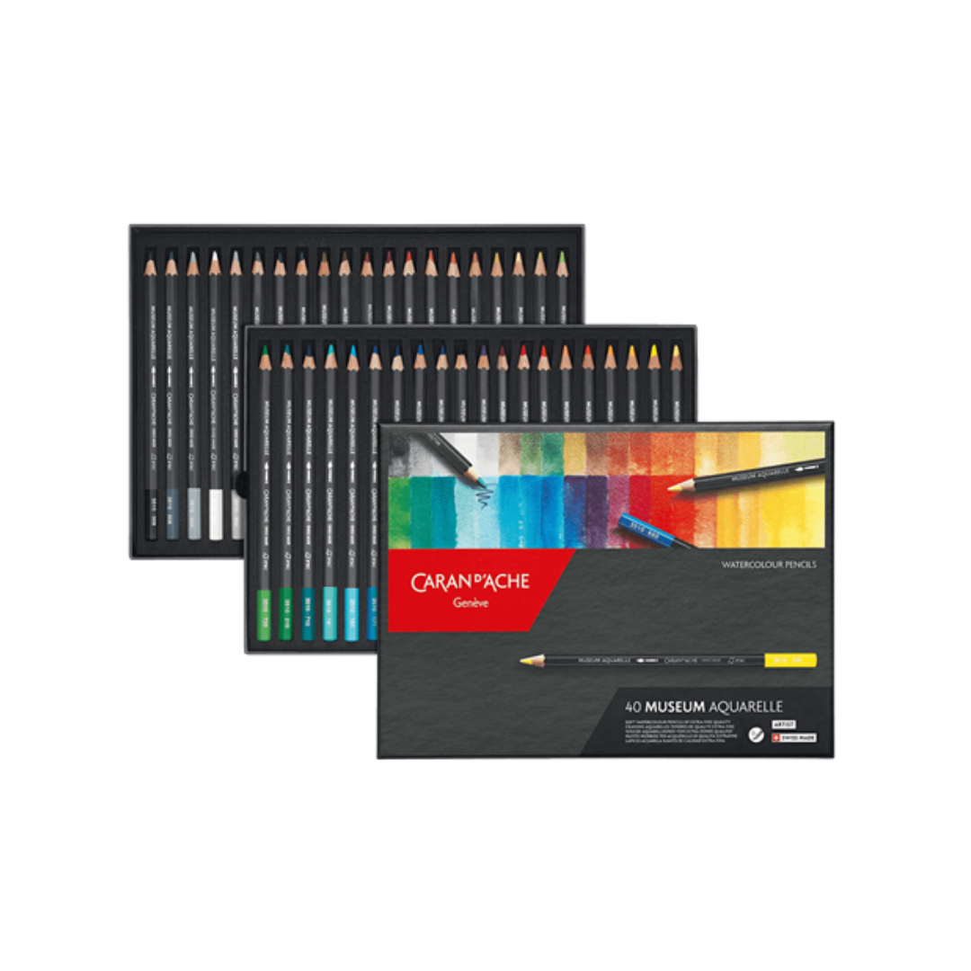Caran d'ache Museum Aquarelle Standard Color Pencil Set