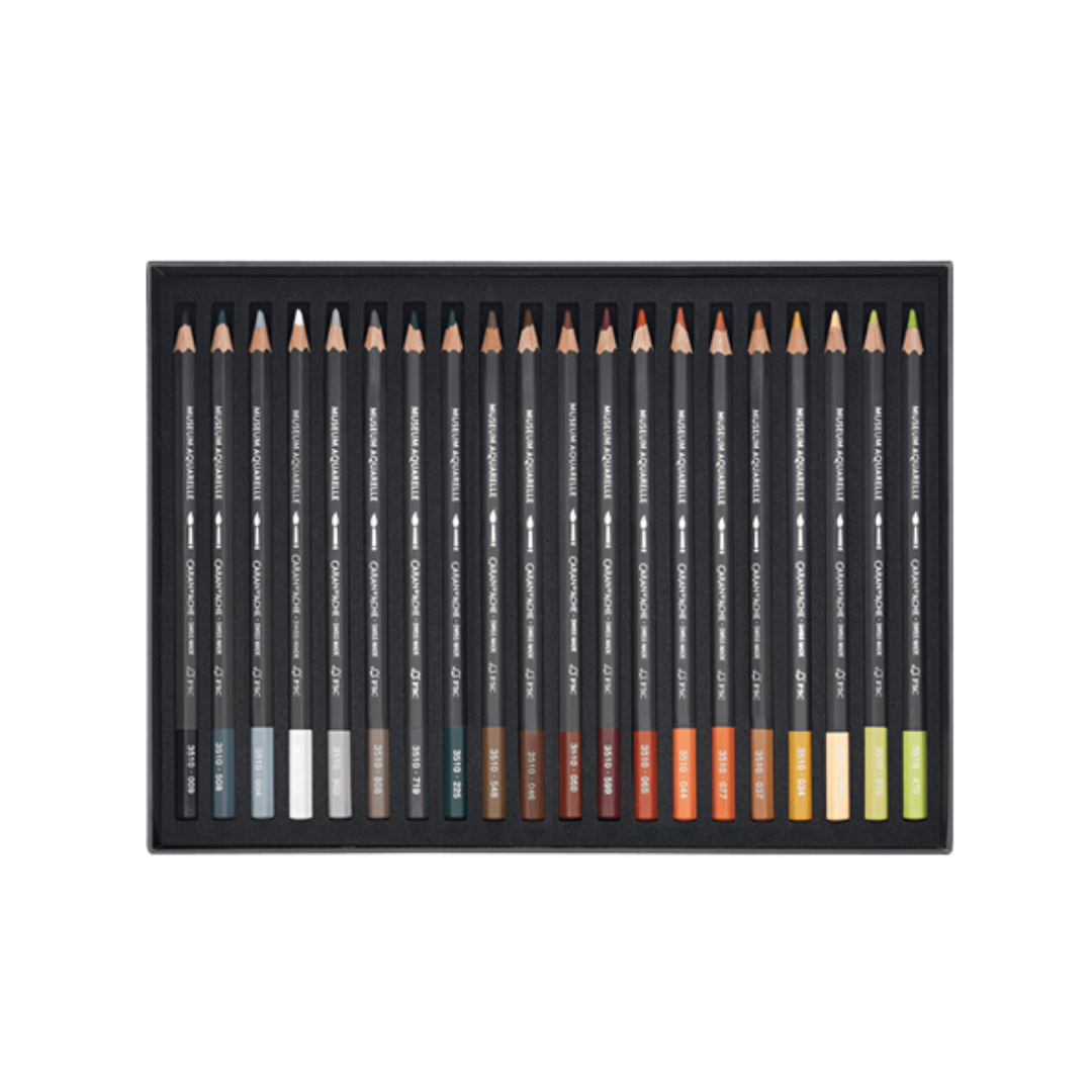 Caran d'ache Museum Aquarelle Standard Color Pencil Set