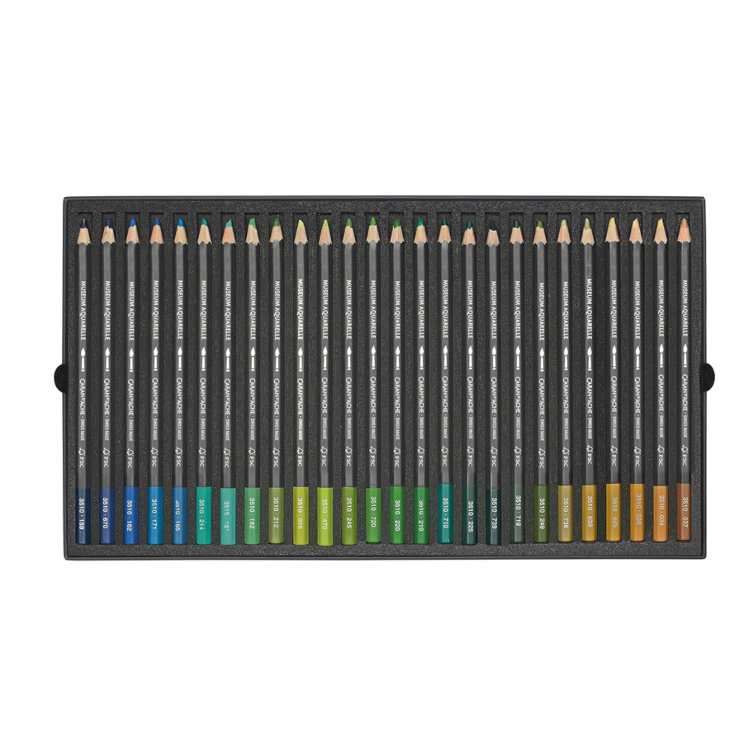 Caran d'ache Museum Aquarelle Standard Color Pencil Set