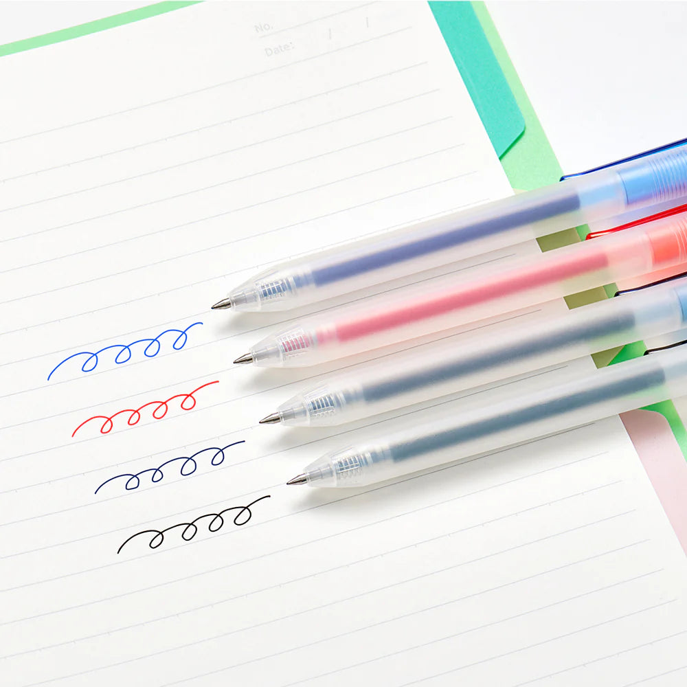 Tecflow Gel Pen Set- Pack Of 5