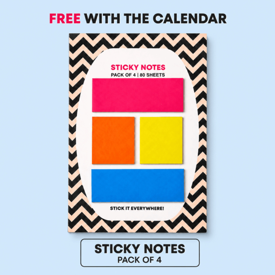 The Art Loom Vintage Floral 2027 Desk Calendar
