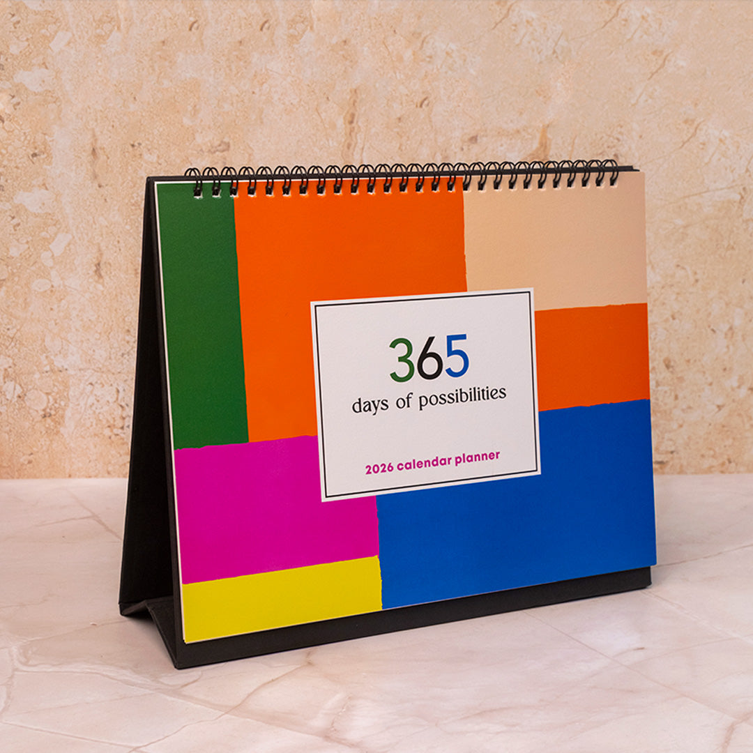 The Art Loom Colorful Year 2026 Calendar