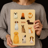 The Art Loom Dog Lovers 2026 Annual Planner