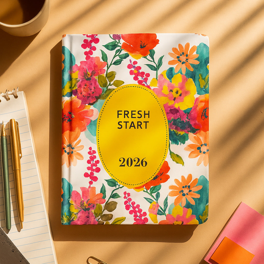 The Art Loom Floral Daydream 2026 Annual Planner