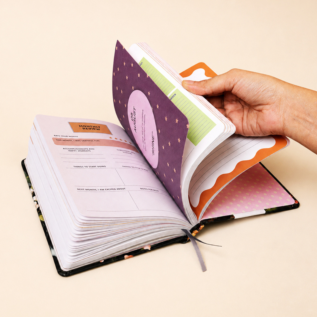 The Art Loom Golden Stars 2027 Annual Planner