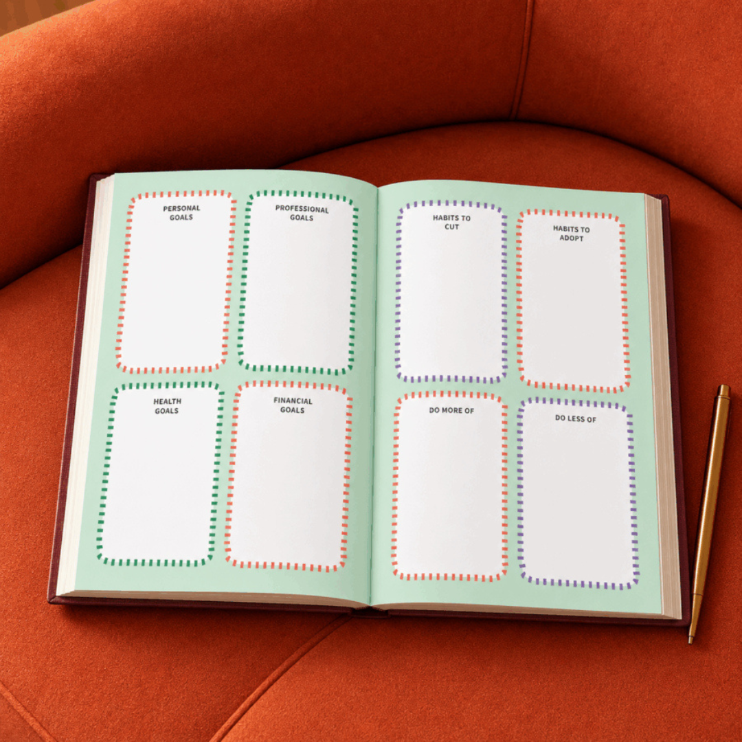 The Art Loom Golden Stars 2027 Annual Planner