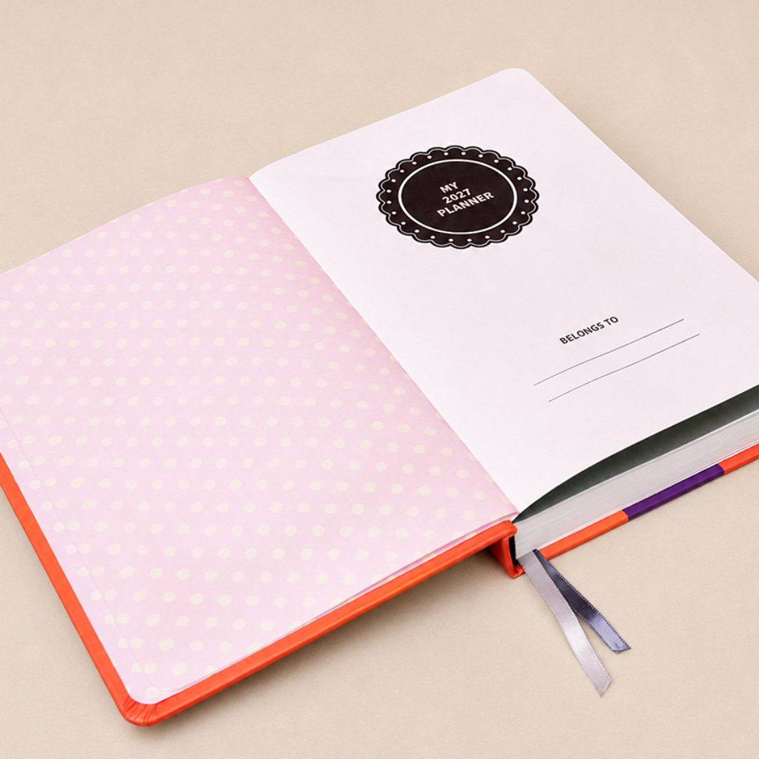 The Art Loom Golden Stars 2027 Annual Planner