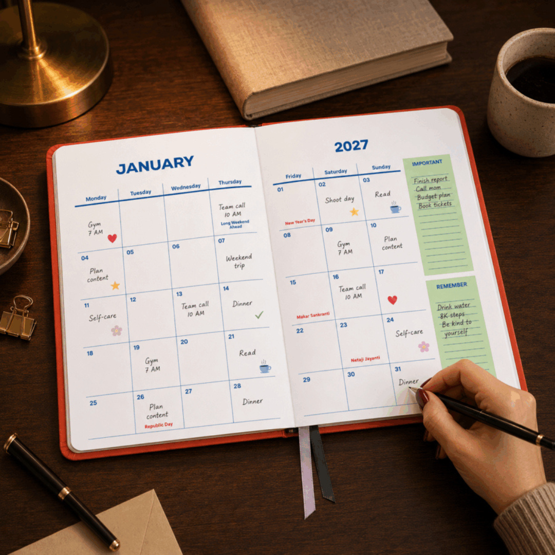 The Art Loom New Beginnings 2027 Annual Planner