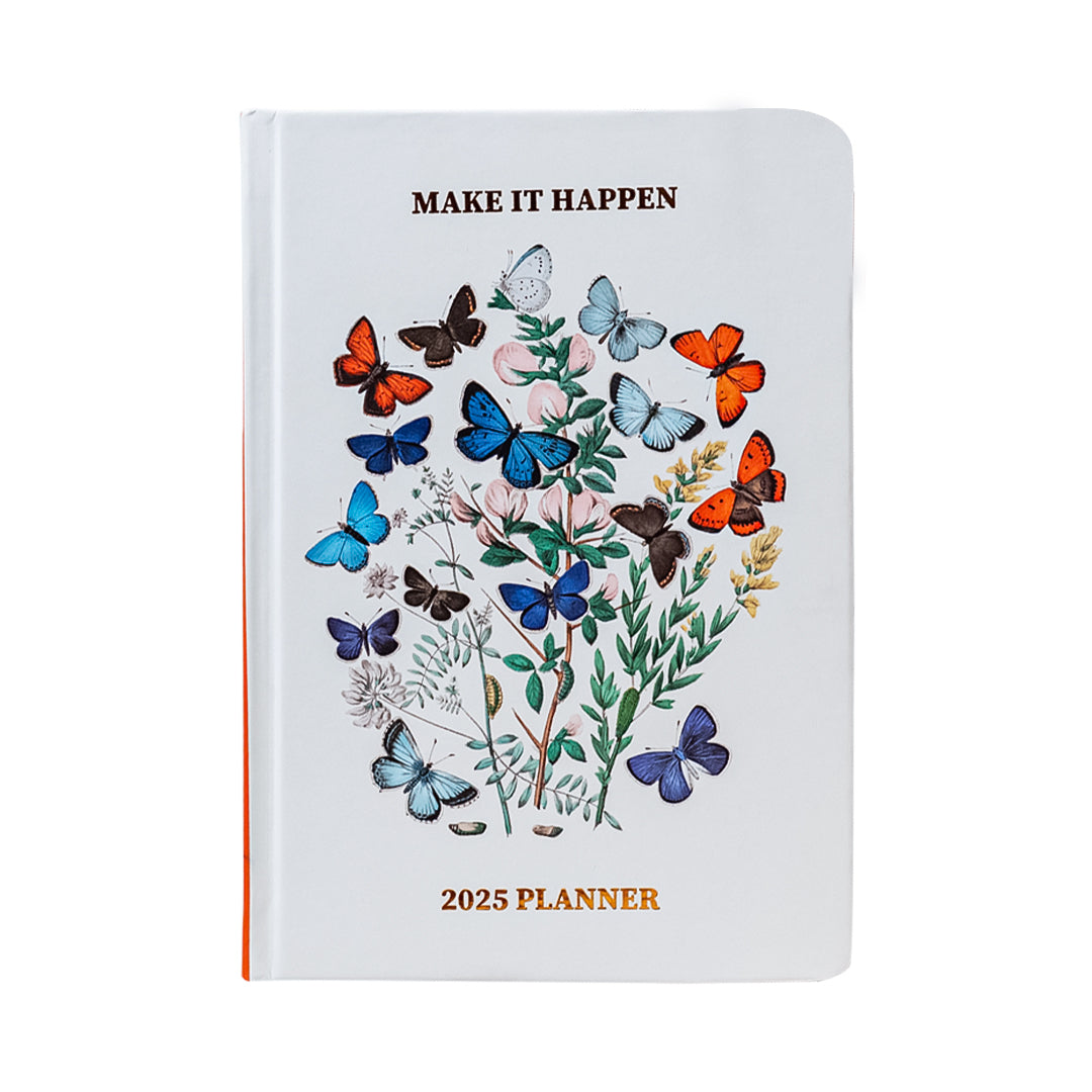 The Art Loom 2025 Annual Planner |  Butterfly Garden