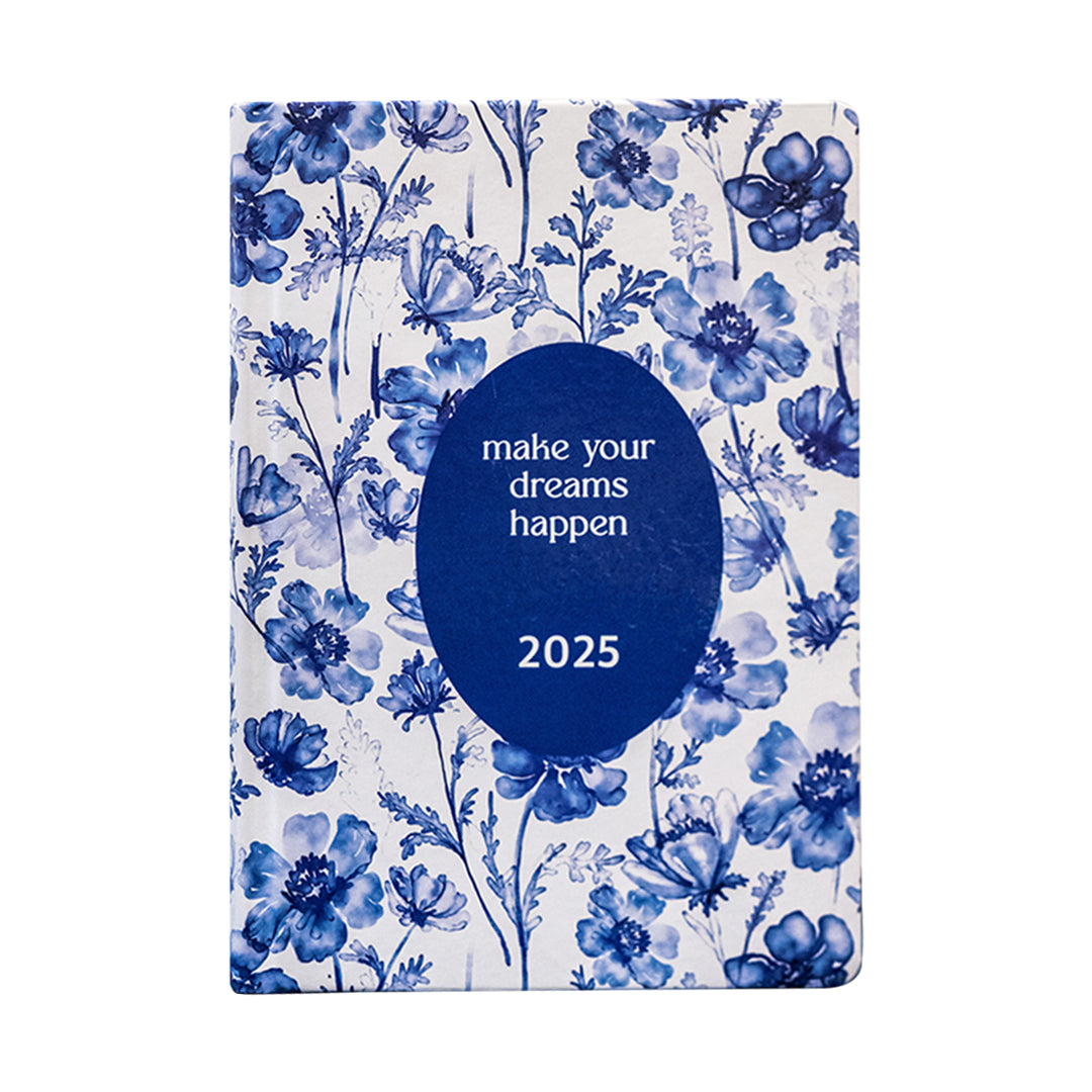The Art Loom 2025 Annual Planner | Flowers in Blue