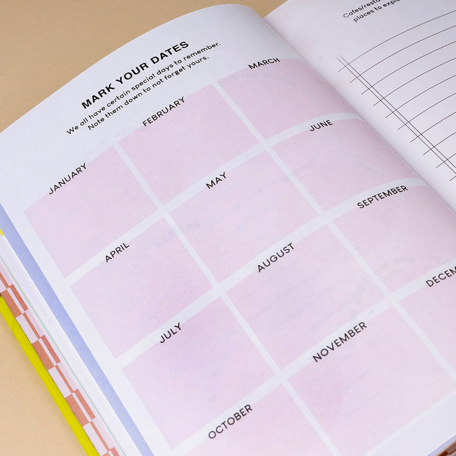 The Art Loom 2025 Annual Planner | Lush Forest