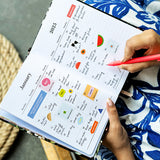 The Art Loom 2025 Annual Planner | Lush Forest